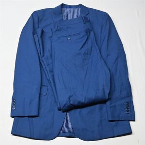 Alberto Cardianli 42L 36x32 Blue Slim Fit Mens Jacket Pants Suit